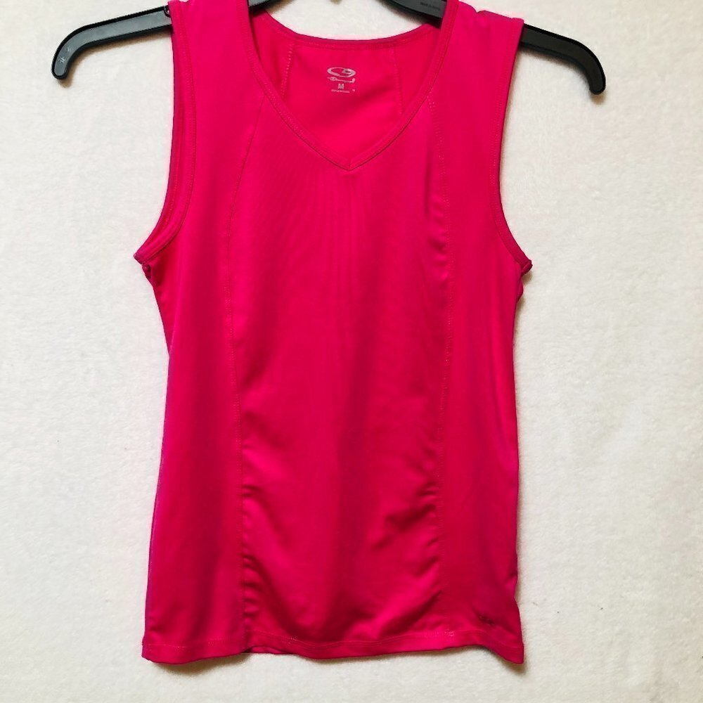 Champion Pink Athletic Top Shirt Size Medium